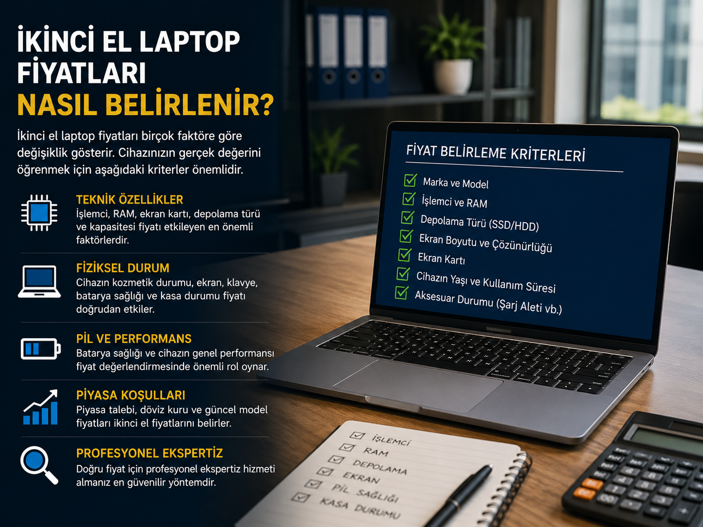 İkinci El Laptop Fiyatları Nasıl Belirlenir?