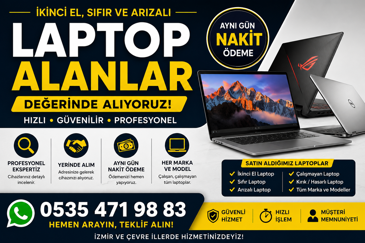 Akhisar Laptop Alanlar 05354719883